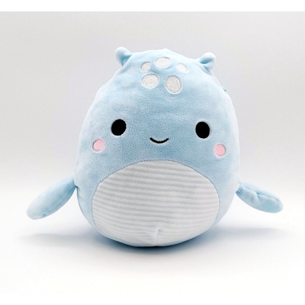 Squishmallows 8" Lune the Loch Ness Monster Plush Blue Sea Dinosaur
